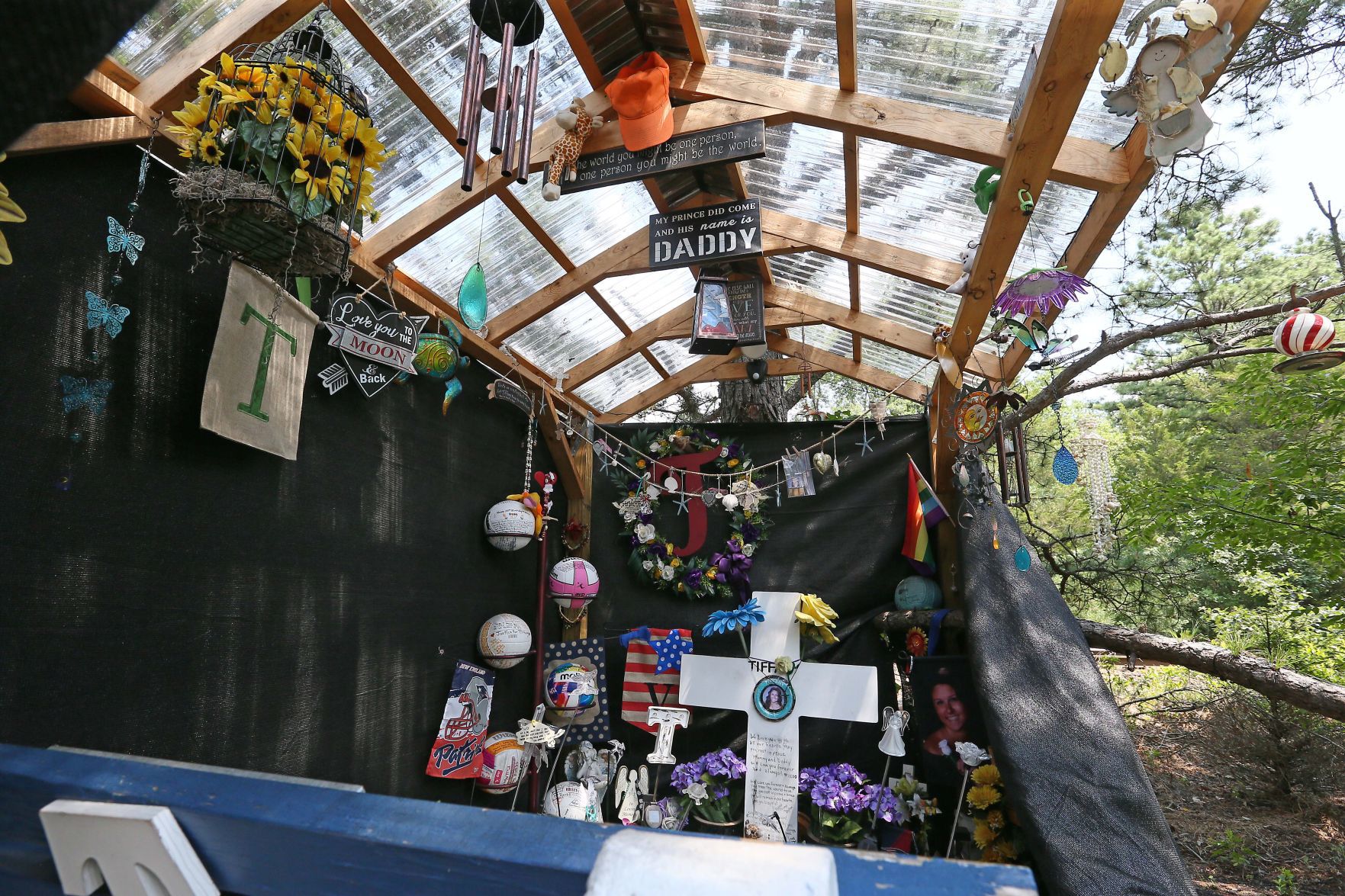 A shrine for Tiffany Valiante